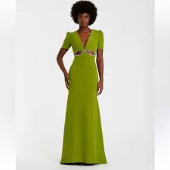 NWT Mac Duggal 2630 Apple Green Evening Gown - Picture 4 of 6